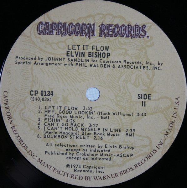 Elvin Bishop : Let It Flow (LP, Album, Ter)