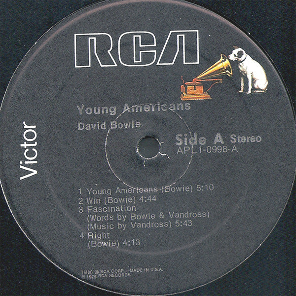 David Bowie : Young Americans (LP, Album, RP)