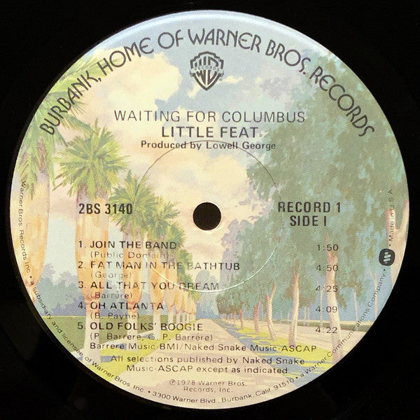 Little Feat : Waiting For Columbus (2xLP, Album, Jac)