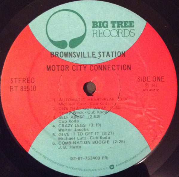Brownsville Station : Motor City Connection (LP, Album, Pre)