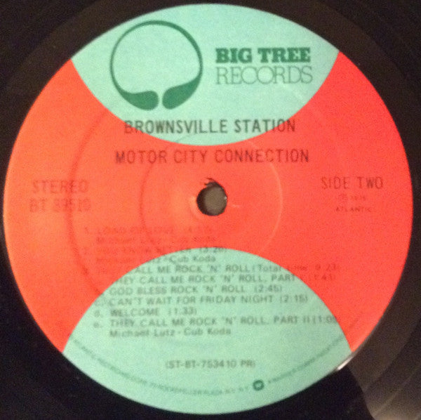Brownsville Station : Motor City Connection (LP, Album, Pre)