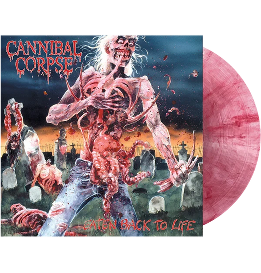 Cannibal Corpse • Eaten Back To Life | Lilac Red Splatter Vinyl 12" LP
