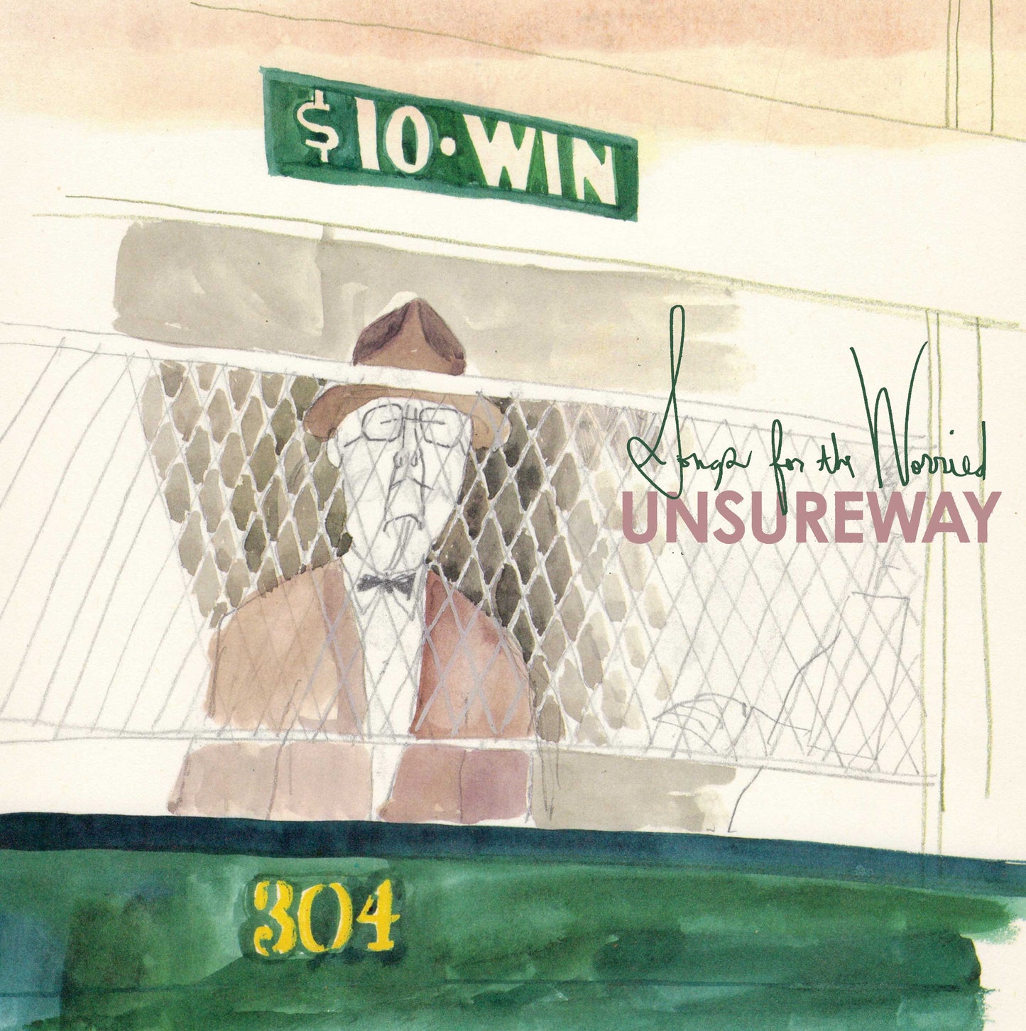 Unsureway • Songs For The Worried | Choose Color Vinyl 12" LP