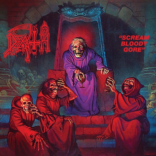 Death • Scream Bloody Gore | Violet White Red Splatter Vinyl 12" LP
